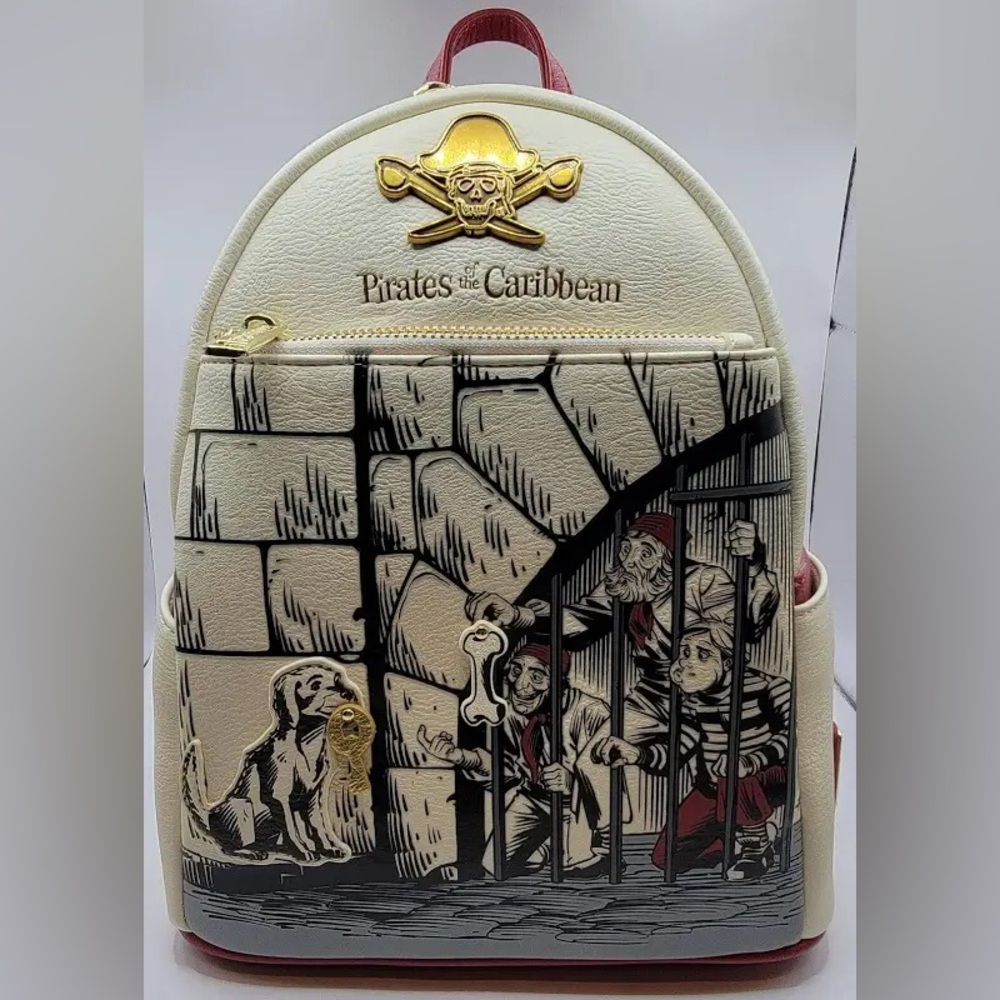 Disney Parks Loungefly Backpack - Pirates of the Caribbean - Jail Scene